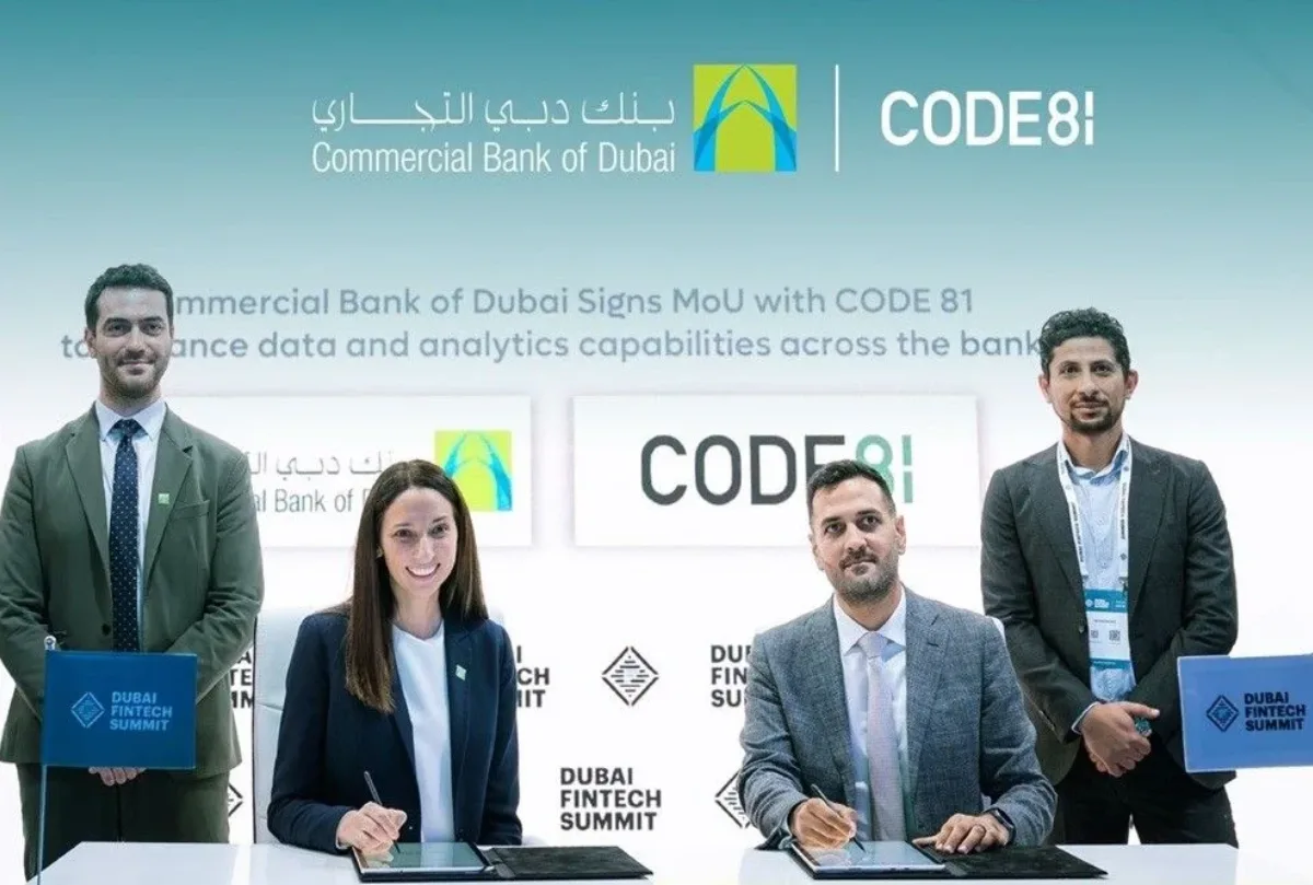CODE81 and Commercial Bank of Dubai Partner to Enhance Digital Transformation through Data Analytics