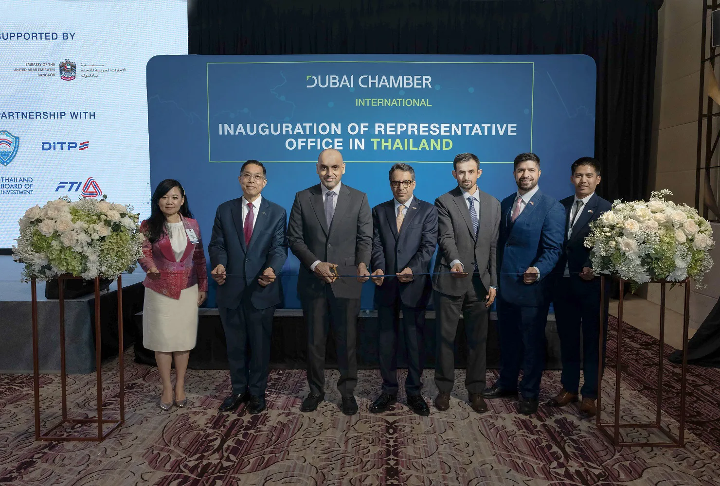 Dubai International Chamber Opens 36th Office in Bangkok to Enhance Trade and Investment