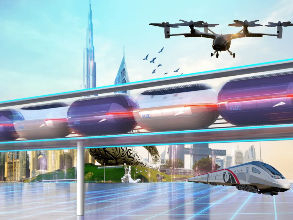 Dubai's Vision for 2040: A Futuristic Urban Landscape with Advanced Transportation