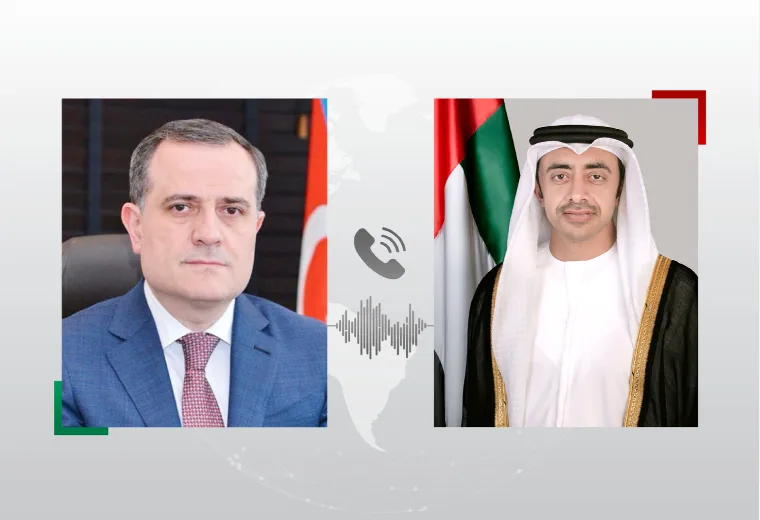 UAE Foreign Minister Discusses Regional Developments with Azerbaijan