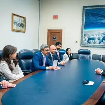 Sheikh Abdullah Concludes Diplomatic Visit to Washington