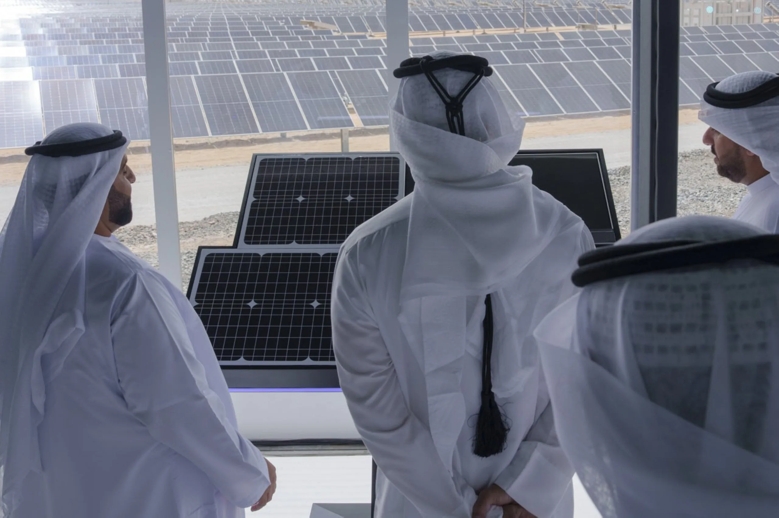 Sheikh Sultan Bin Ahmed Inaugurates First Solar Power Plant in Sharjah