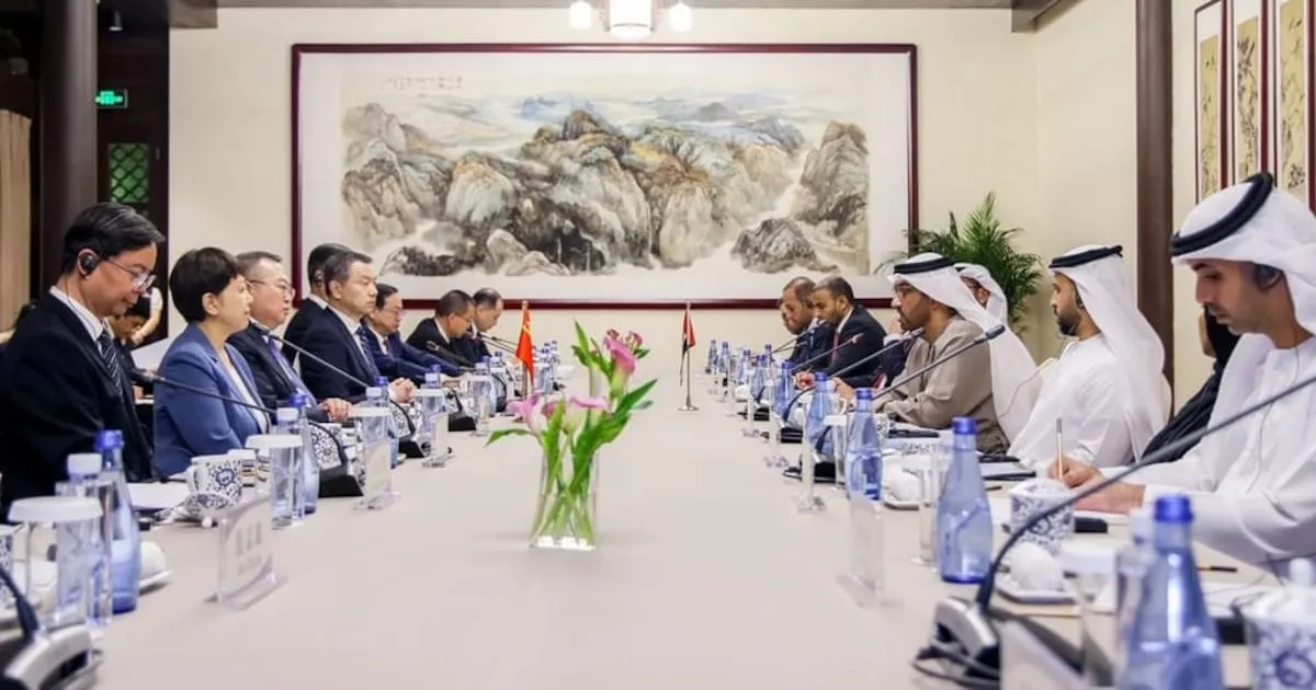 UAE and China Strengthen Cooperation in Energy and Technology Sectors
