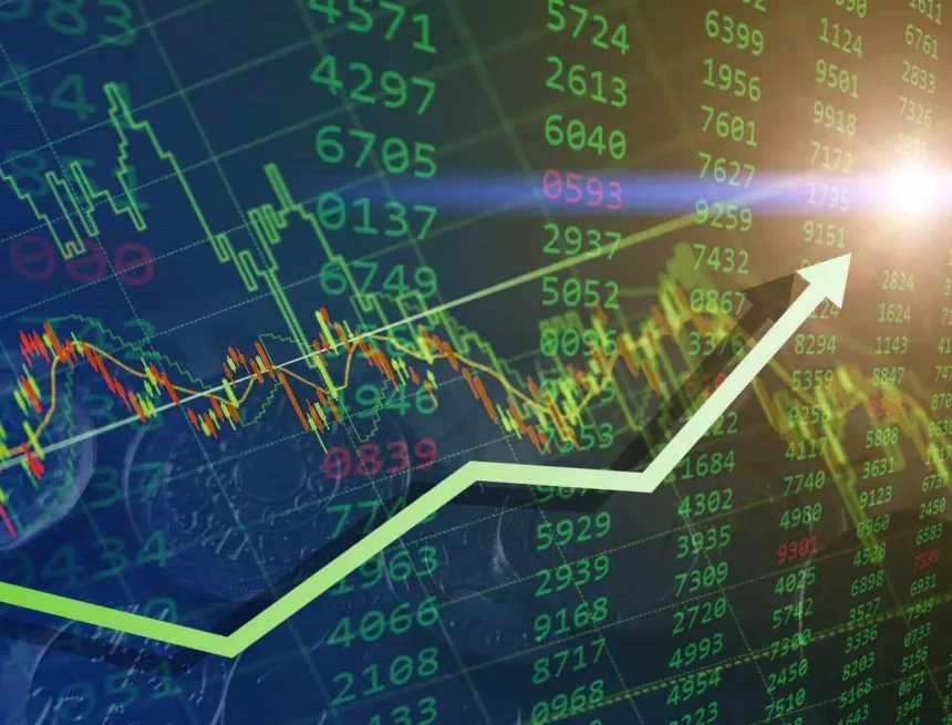 Bullish-green-stock-market-chart-with-arrow-up-day-trade-by-Quality-Stock-Arts-via-Shutterstock.jpg Vodafone Shares Surge Following e& Stake Sale to Vega