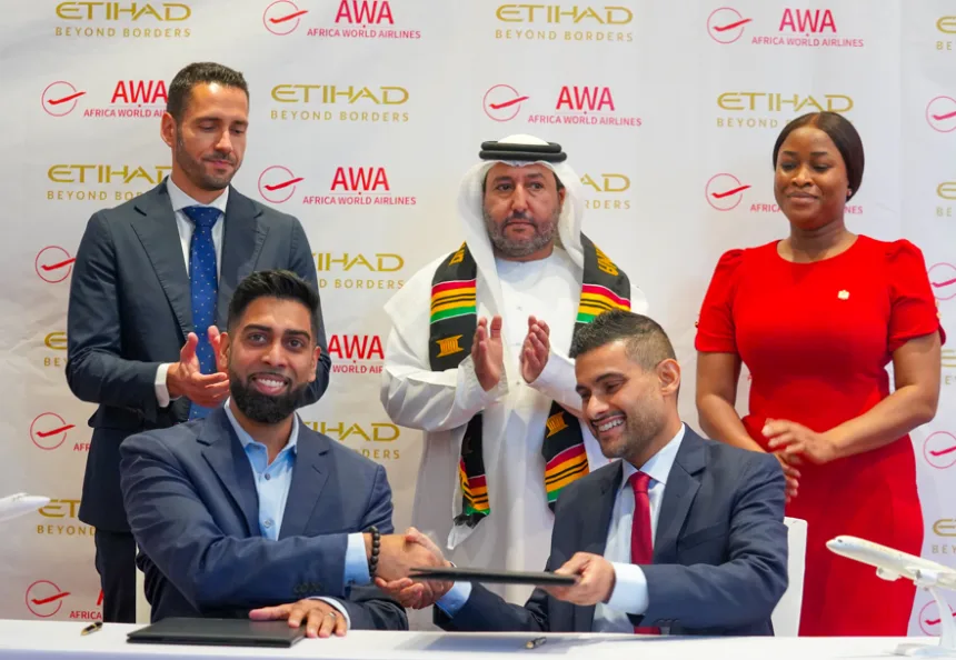 Etihad Airways Partners with Africa World Airlines for Strategic Growth
