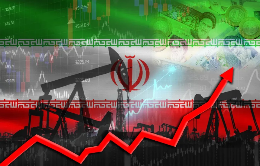 Oil-production-with-Iran-flag-by-EVER-STOCK-via-Shutterstock.jpg Rising Crude Oil Prices Amid US-Iran Tensions