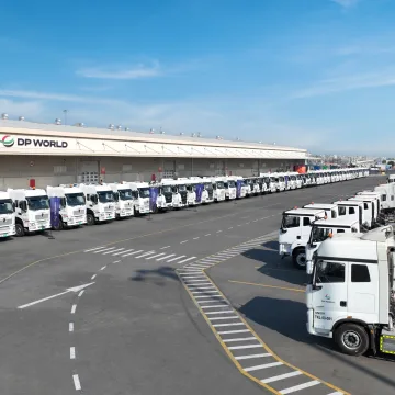DP World Expands Road Freight Capacity with 700 New Trucks