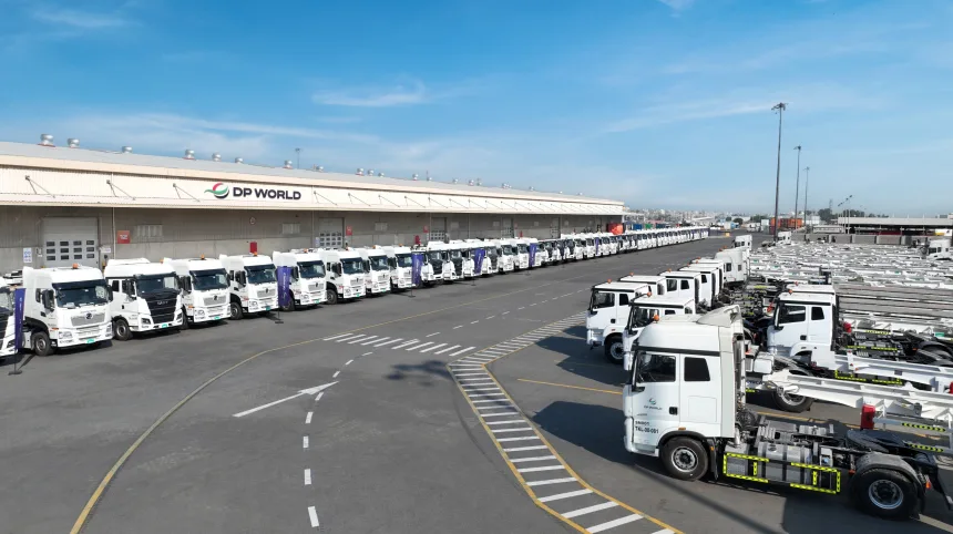 DP World Expands Road Freight Capacity with 700 New Trucks