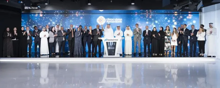 ajmanbank_nasdaqdubaigroupphoto-jpg.webp Ajman Bank Issues $300 Million Perpetual Sukuk on Nasdaq Dubai