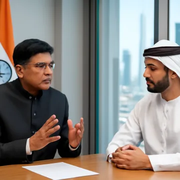 output1-33.png Union Minister Piyush Goyal Discusses India-UAE Trade Relations