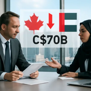Canada Stalls C$70 Billion Investment with UAE Due to Project Delays