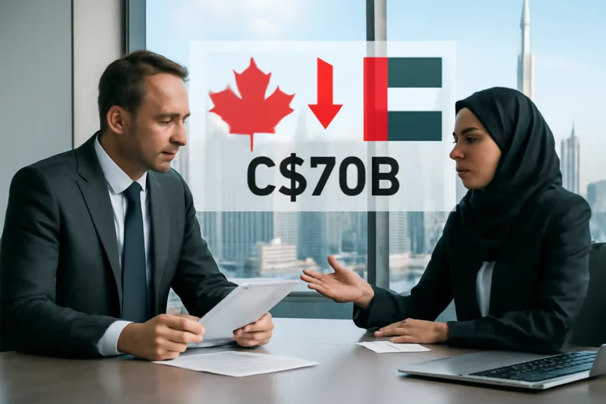 output1-34.png Canada Stalls C$70 Billion Investment with UAE Due to Project Delays
