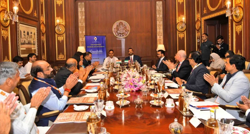 202608203912142.jpg Rajasthan Chief Minister Encourages UAE Investment in Key Sectors