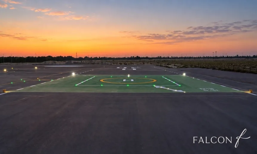 Falcon Executive Aviation Obtains GCAA Certification for Helicopter Ops