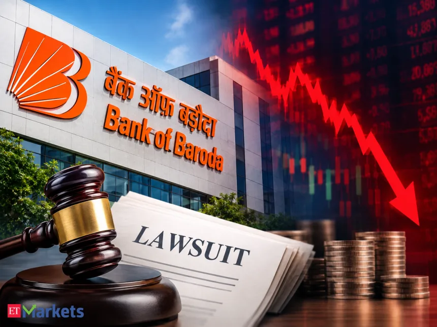 articleshow.png Bank of Baroda Shares Decline Amid $15 Billion Lawsuit by BR Shetty